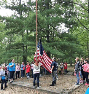 Flag ceremony